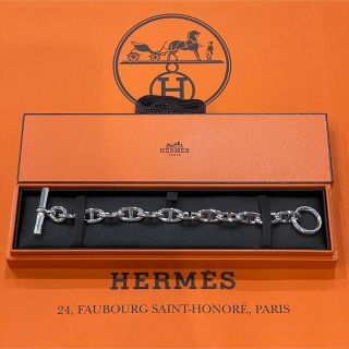 新品未使用 レア HERMES エルメス シェーヌダンクル GM 12 ブレス