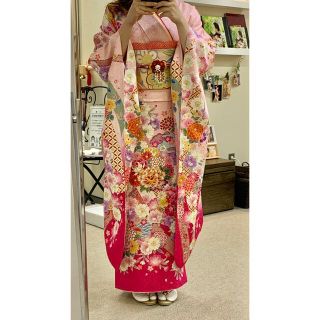 美品 振袖一色 オンディーヌ | angeloawards.com