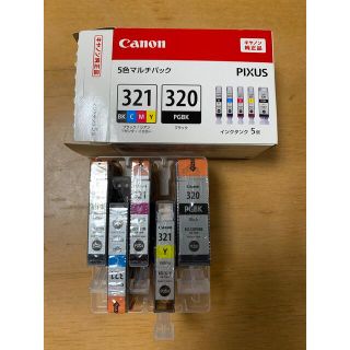 キヤノン(Canon)のCanon インクカートリッジ BCI-321+320/5MP(その他)