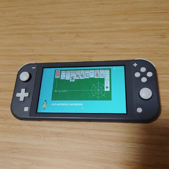 Nintendo Switch(ニンテンドースイッチ)のNintendo Switch NINTENDO SWITCH LITE グレー エンタメ/ホビーのゲームソフト/ゲーム機本体(携帯用ゲーム機本体)の商品写真