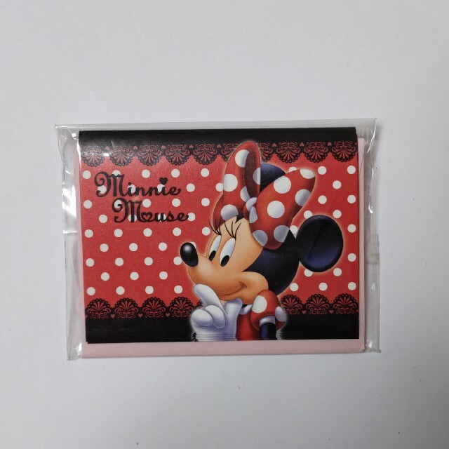 ミニーマウス(ミニーマウス)のディズニー❇️ストア❇️ミニー❇️多目的カード(封筒付き)2枚セット 手紙 一言 エンタメ/ホビーのおもちゃ/ぬいぐるみ(キャラクターグッズ)の商品写真
