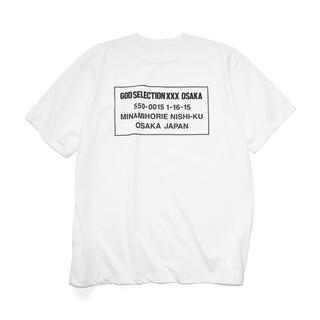 新品 GOD SELECTION XXX 大阪限定 BOXロゴ Tシャツ M 黒