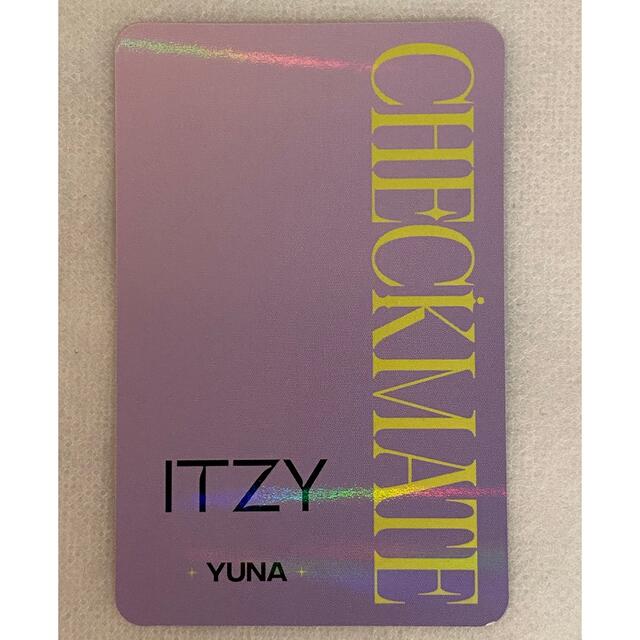 ITZY CHECKMATE soundwave 予約特典 ユナ