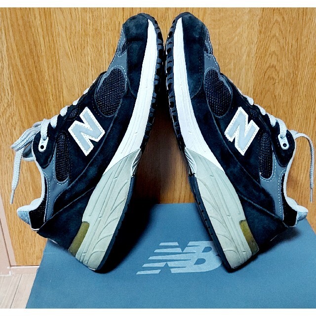 New Balance(ニューバランス)のニューバランス USA MR993BKブラック　26㎝　美品 メンズの靴/シューズ(スニーカー)の商品写真