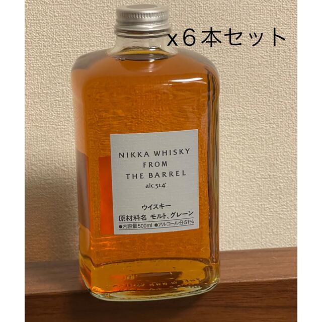 ニッカウヰスキー(ニッカウイスキー)の【6本セット】　ニッカ　フロム・ザ・バレル 食品/飲料/酒の酒(ウイスキー)の商品写真