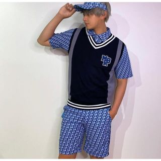 ミラーナイン(mirror9)の【mirror9】ゴルフウェア3点セット mens (Tシャツ/カットソー(半袖/袖なし))