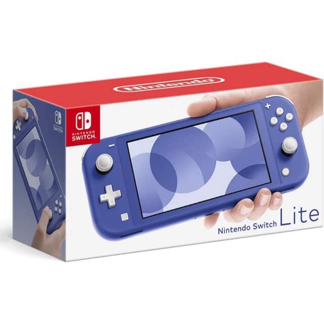 Nintendo Switch LITE ブルー　保証付き