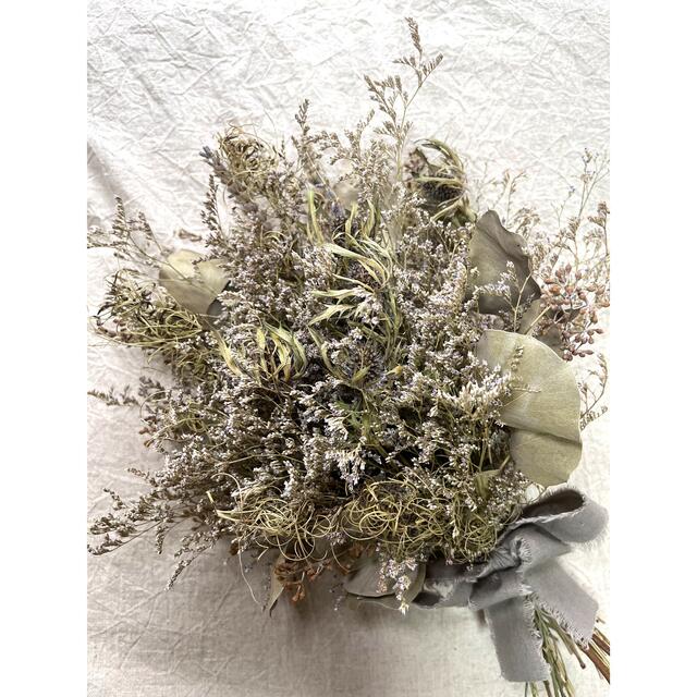 ドライフラワースワッグ　花束　ブーケ　インテリア ハンドメイドのフラワー/ガーデン(ドライフラワー)の商品写真