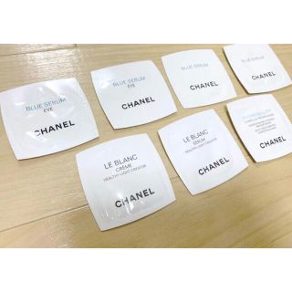 シャネル(CHANEL)の5/9〆◎シャネル化粧水ルブラン美容液アイクリーム試供品サンプル7まとめ売り(美容液)