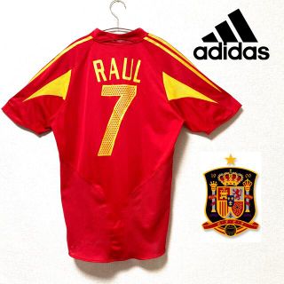 アディダス(adidas)の【美品】スペイン代表 RAUL ラウール　ユニフォーム　背番号7 無敵艦隊時代(ウェア)