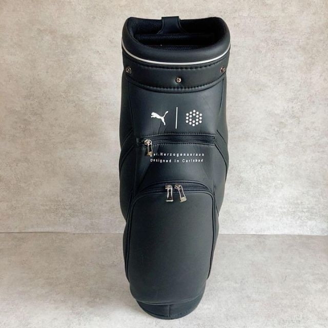 PUMA - PUMA/プーマ レザー キャディバッグ ブラック 867880 PUMA - PUMA/プーマ レザー キャディバッグ ブラック 867880