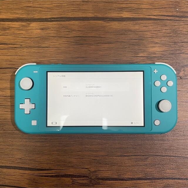 ニンテンドー 任天堂 SWITCH LITE ターコイズ 4