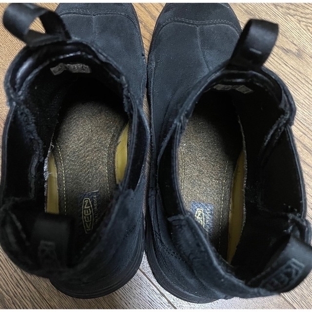 KEEN(キーン)のぱん様購入予定品KEENキーンスノーブーツ中古レインブーツ黒27cm防水防寒 メンズの靴/シューズ(ブーツ)の商品写真