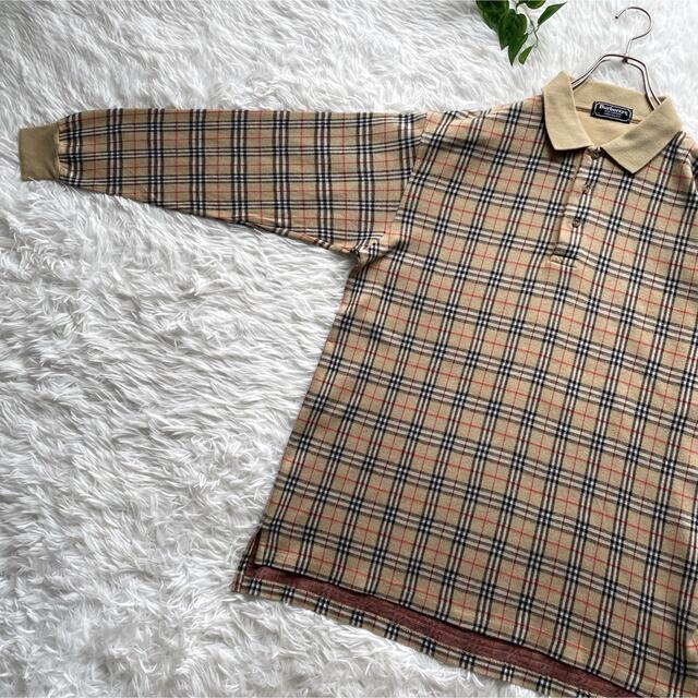 メーカー包装済】 良品✨バーバリー セーター ノバチェック ハニー