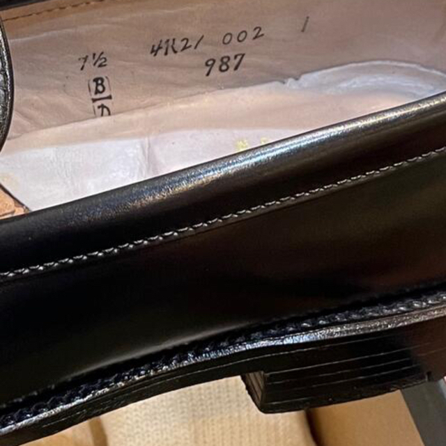 美品】オールデン987 ローファー コードバン 7.5D