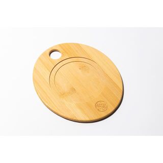 送料無料　新品未開封　まな板・皿にもなるバーナーベース　バンブークッキングボード(調理道具/製菓道具)