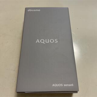 アクオス(AQUOS)のアクオス　senre6 65GB ブラック(スマートフォン本体)