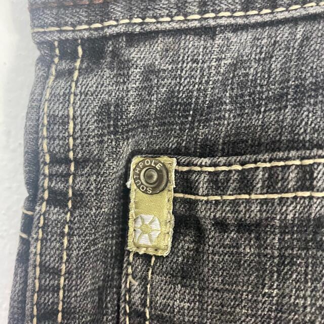 90s サウスポール ワイド デニム バギーパンツ 刺繍 b系 USA
