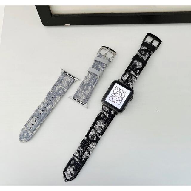 オブリーク柄　Apple Watch バンド レディースのファッション小物(腕時計)の商品写真
