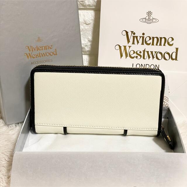 Vivienne Westwood(ヴィヴィアンウエストウッド)の【新品】ヴィヴィアンウエストウッドブラックラインスタイリッシュ レディースのファッション小物(財布)の商品写真