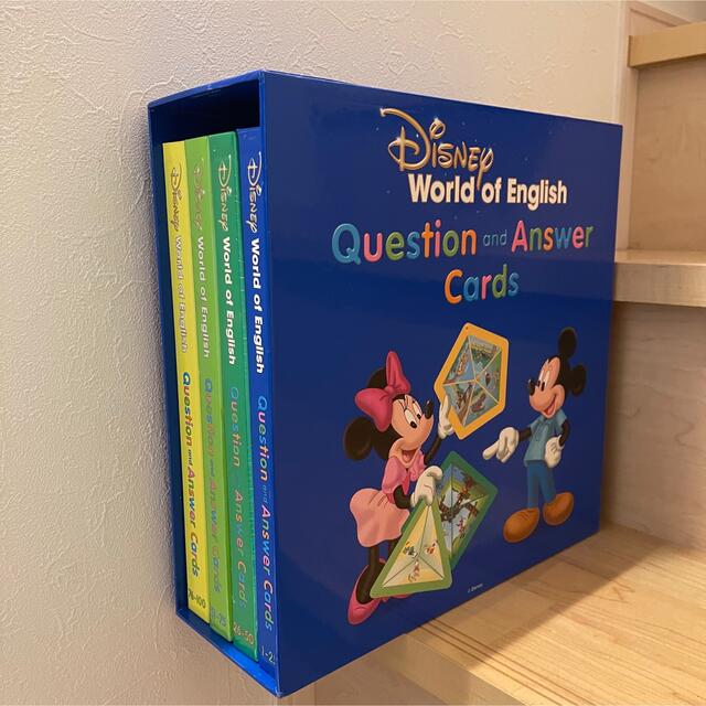 Disney - 最新版 Q&Aカード ディズニー英語システム DWE トーク