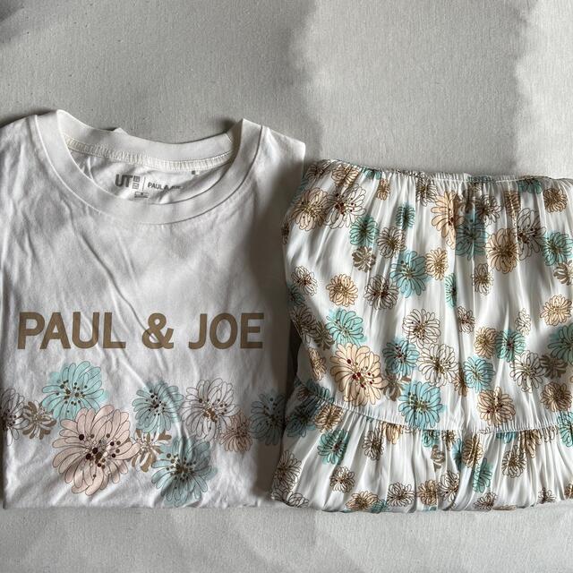 PAUL & JOE(ポールアンドジョー)の ユニクロ ポールジョー PAUL&JOE Tシャツ スカート Mサイズ レディースのトップス(Tシャツ(半袖/袖なし))の商品写真