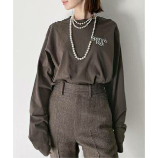 アパルトモンドゥーズィエムクラス(L'Appartement DEUXIEME CLASSE)のL'Appartement【SPORTY&RICH】BARDOT LONG SL(Tシャツ(長袖/七分))