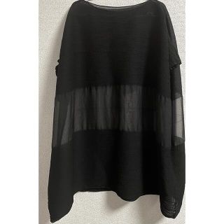 プリーツプリーズイッセイミヤケ(PLEATS PLEASE ISSEY MIYAKE)のme ISSEY MIYAKE シアー　カットソー　匿名配送(チュニック)