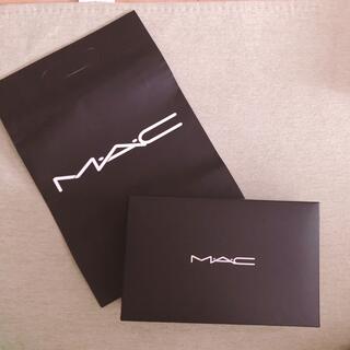 マック(MAC)のM.A.C 空箱＆紙袋(ショップ袋)