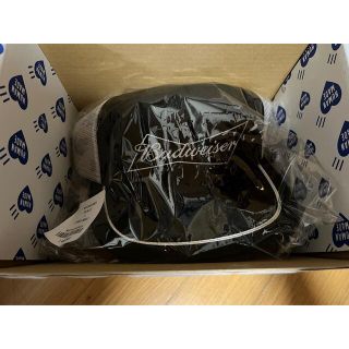 WYxBW MESH CAP Wasted Youth Budweiser 黒(キャップ)