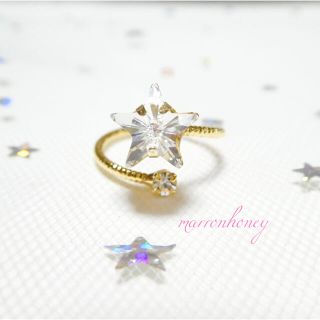 Star Swarovski Ring⭐︎(リング)