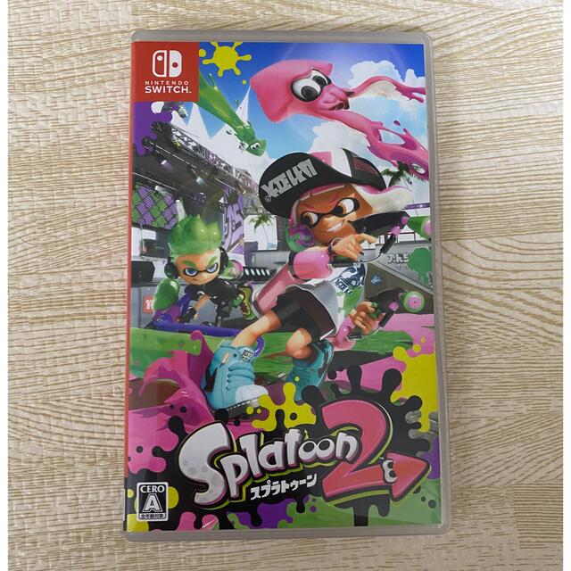 任天堂(ニンテンドウ)の【美品】スプラトゥーン2 ソフト 任天堂 Switch スイッチ エンタメ/ホビーのゲームソフト/ゲーム機本体(家庭用ゲームソフト)の商品写真