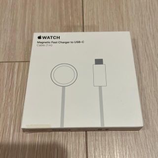 アップルウォッチ(Apple Watch)の【美品】Apple Watch 磁気高速充電 USB-Cケーブル 1m(その他)