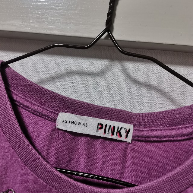 AS KNOW AS PINKY(アズノゥアズピンキー)のas know as pinky Tシャツ レディースのトップス(Tシャツ(半袖/袖なし))の商品写真