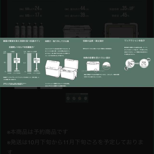 【新品未使用】 シマノ アイスボックス NX-030V PRO 30L