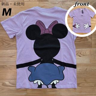 ディズニー(Disney)の【M】ミニー つながる 半袖 Tシャツ レディース●Disney ペアルック(Tシャツ(半袖/袖なし))