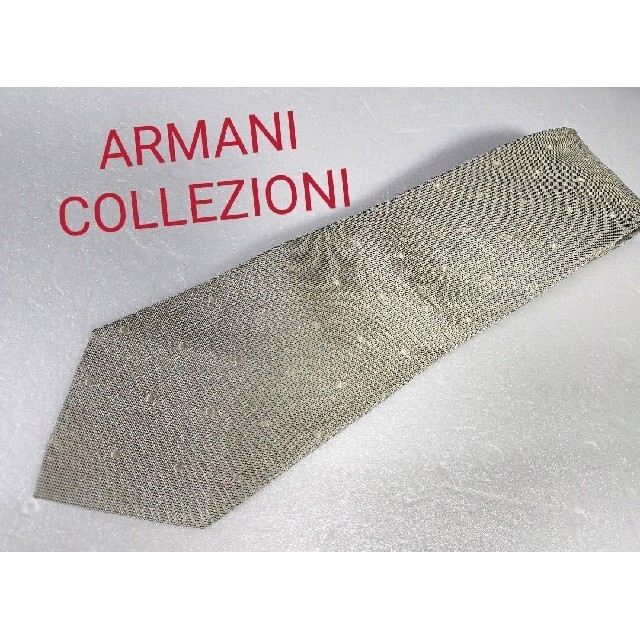 ARMANI COLLEZIONI(アルマーニ コレツィオーニ)の大人気★アルマーニARMANI COLLEZIONIドット柄ネクタイ★ メンズのファッション小物(ネクタイ)の商品写真