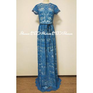 ご専用 新品 Monique Lhuillier ワンピース ドレス(ロングワンピース/マキシワンピース)