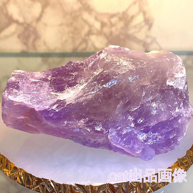 天然石 アメジスト 原石 パワーストーン 紫水晶 amethyst インテリア/住まい/日用品のインテリア小物(置物)の商品写真
