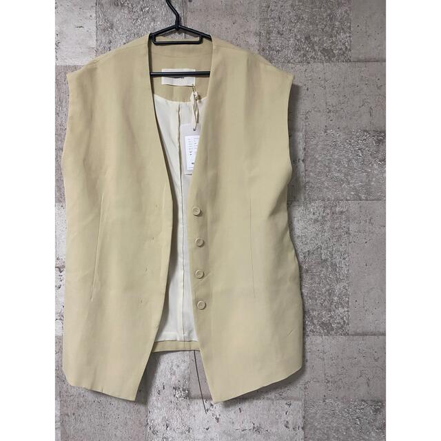 TODAYFUL Collarless Twill Vest ベスト