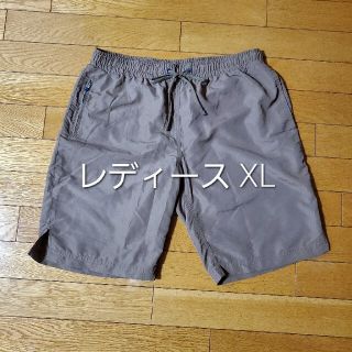 ICEPARDAL ハーフパンツ レディース ベージュXLサイズ 水陸両用(ハーフパンツ)