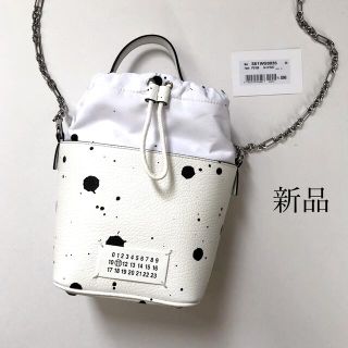 マルタンマルジェラ(Maison Martin Margiela)の新品 メゾン マルジェラ 5AC バケットバッグ ペンキ柄 ショルダーバッグ (ショルダーバッグ)