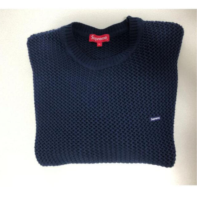 supreme open knit small box sweater xl