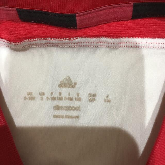 adidas(アディダス)のキッズ　サッカーユニフォーム キッズ/ベビー/マタニティのキッズ服男の子用(90cm~)(Tシャツ/カットソー)の商品写真