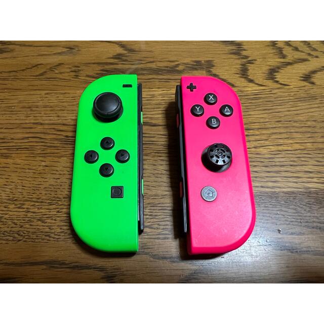 Nintendo Switch(ニンテンドースイッチ)の【中古】ニンテンドースイッチ本体　スプラトゥーン2セット エンタメ/ホビーのゲームソフト/ゲーム機本体(家庭用ゲーム機本体)の商品写真