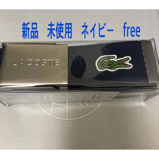 LACOSTE / ラコステ　L.12.12 布ベルト　ガチャベルト　free