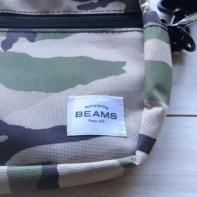 BEAMS(ビームス)の【未使用新品】BEAMS/オリジナルカモ柄ショルダーバッグ メンズのバッグ(ショルダーバッグ)の商品写真