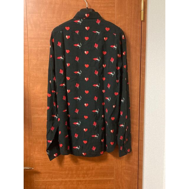 サンローランパリSAINT LAURENT□16SSフレイドヘムシャツ www