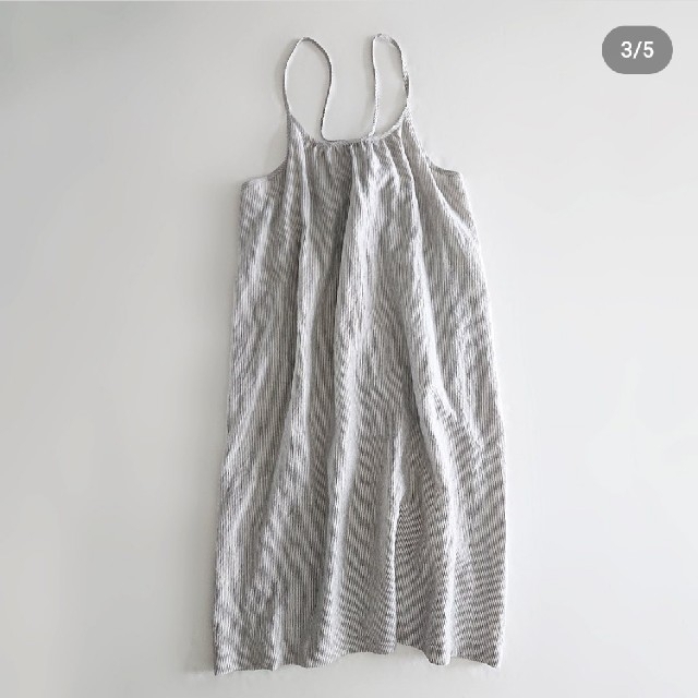 サマンサモスモス　SM2 Slow linen　キャミワンピース　ブラック　新品 4