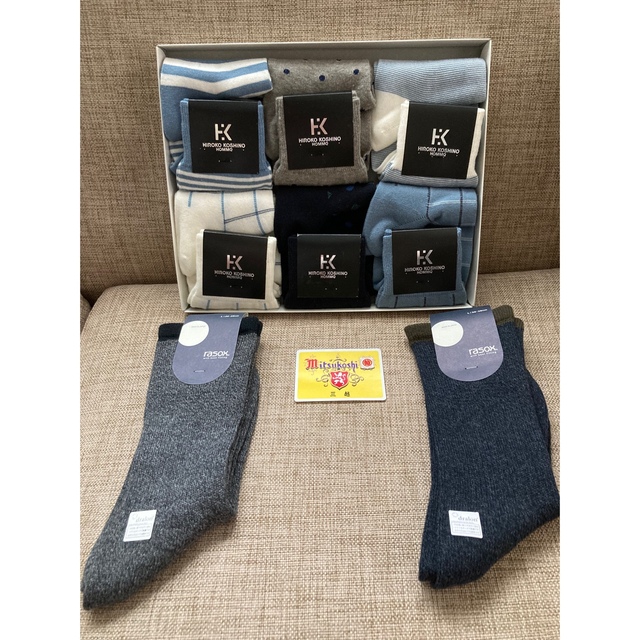 靴下 sox rasox ラソックス hiroko koshino 8足